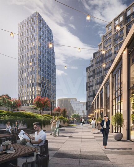 1-к. квартира, 57,5 м², 2/9 эт.