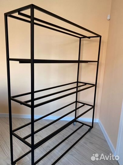 Стеллаж металлический лофт
