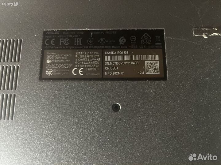 Ноутбук asus vivobook 15. Ryzen 3 3250u