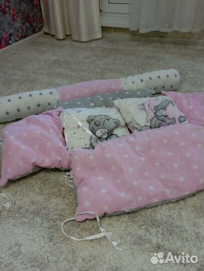 Бортики в кроватку