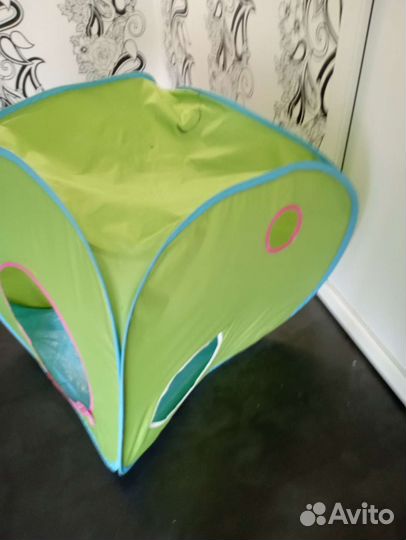Детская игровая палатка с тоннелем