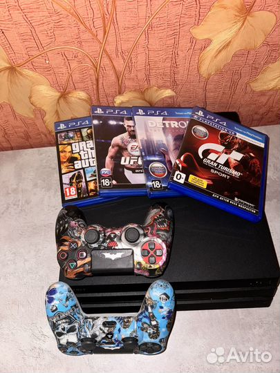 Sony PS4 pro 1tb игры в комплекте