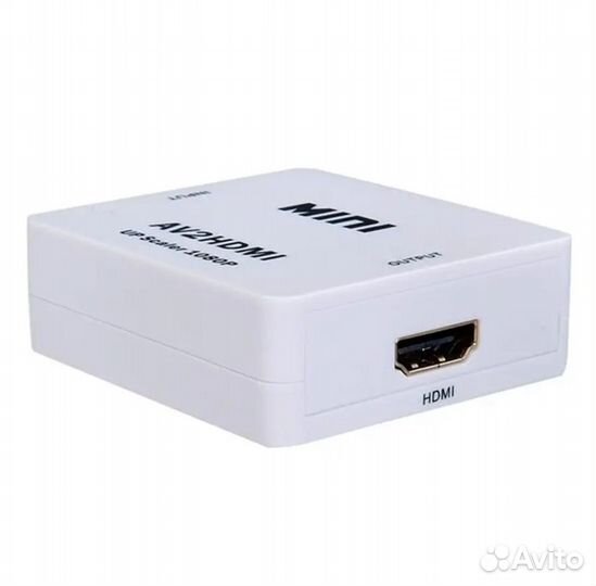 Конвертер av на hdmi. Переходник с тюльпанов