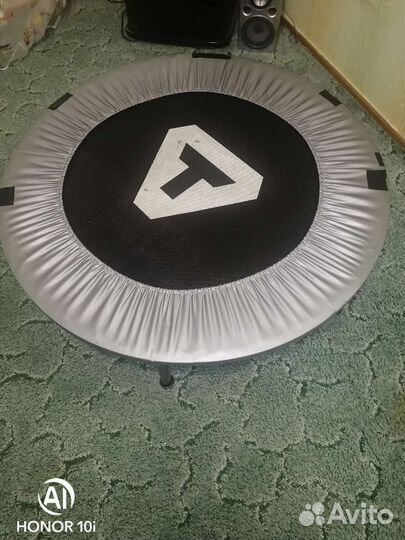 Батут рабочем состоянии