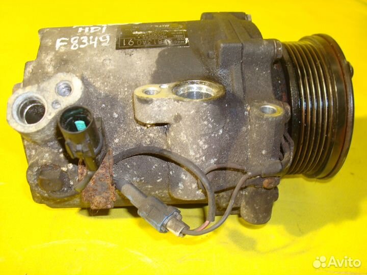 Компрессор кондиционера Пежо 4007 C-Crosser Лансер