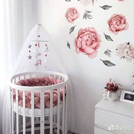 Кроватка EllipseBed 6в1 оригинал с 2 матрасами