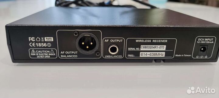 JTS US-8001D (614-638 Mhz) UHF-ресивер