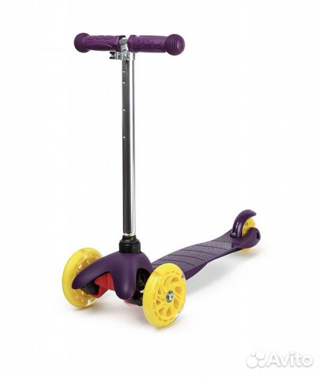 Самокат трехколесный новый