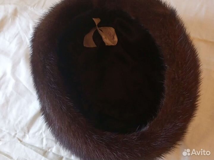 Берет женский новый норковый
