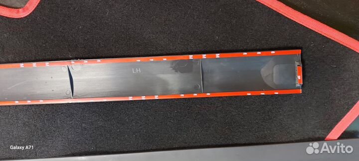 Молдинг на двери перед зад ваз granta