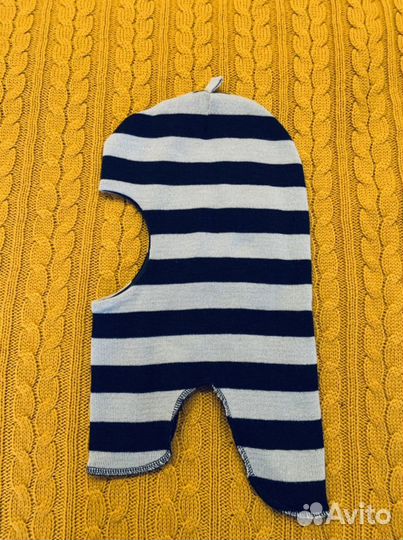 Шапка шлем для мальчика