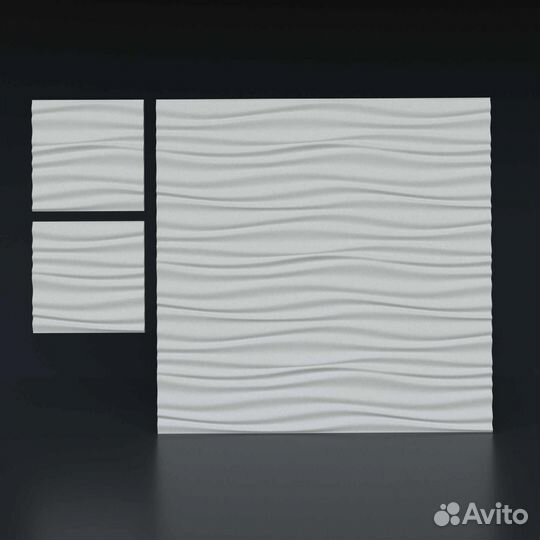 Гипсовая 3D панель 
