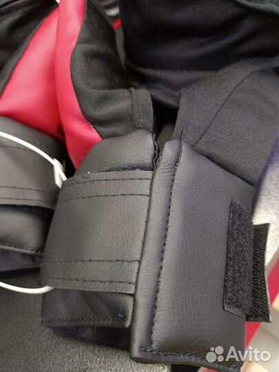 Перчатки р/б RuscoSport 12 Oz красные