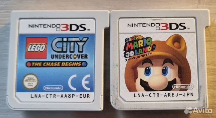 Картриджи Nintendo 3ds