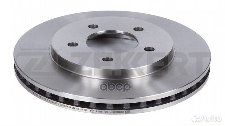 Диск торм. перед. Dodge Caravan III 95- Chrysl