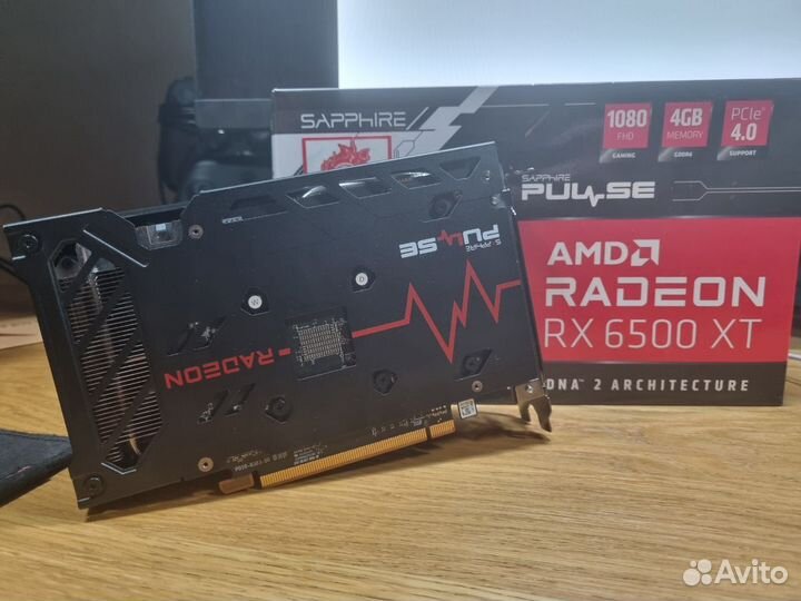 Видеокарта AMD Radeon rx 6500 xt 4gb Sapphire