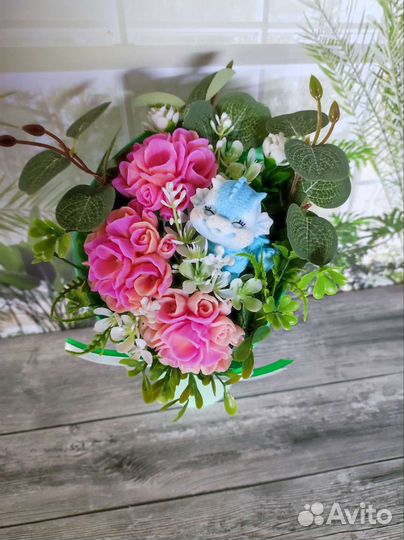 Мыльные букеты