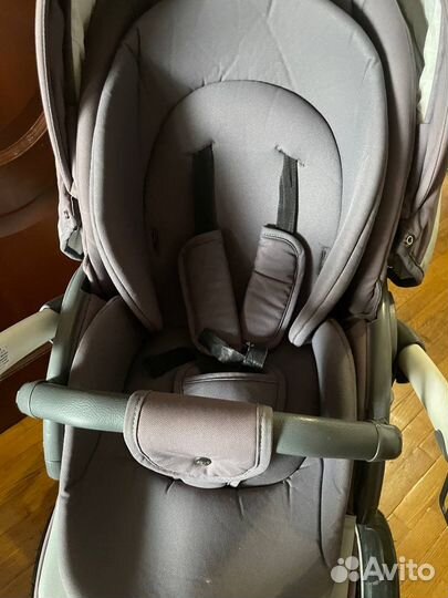 Прогулочная коляска anex sport 2в1 +автолюлька