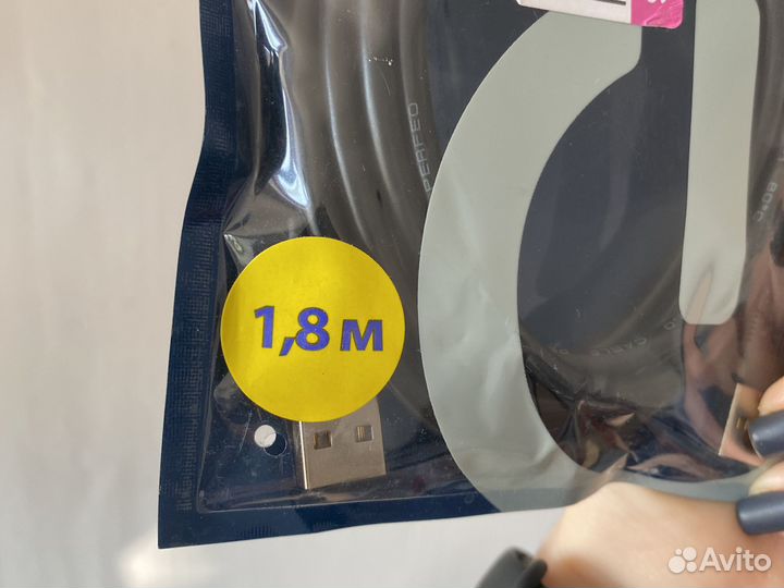 Соединительный кабель usb 2.0 1,8метров