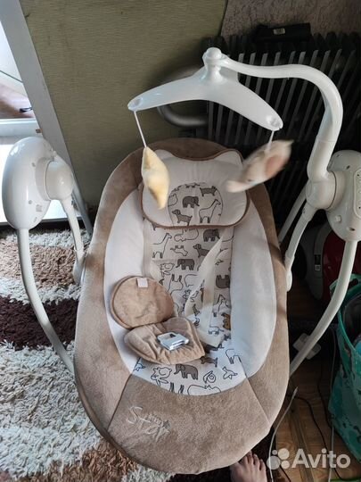 Детские электронные качели