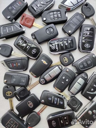 Изготовление автомобильных ключей с чипом
