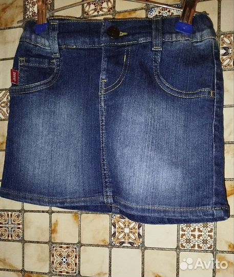 Юбка джинсовая