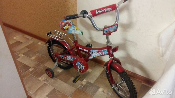 Велосипед+самокат Stern Angry Birds