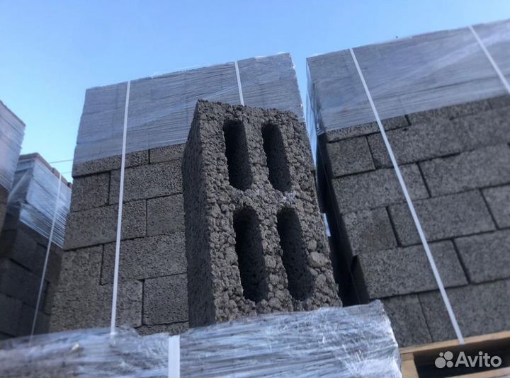 Керамзитобетонный блок