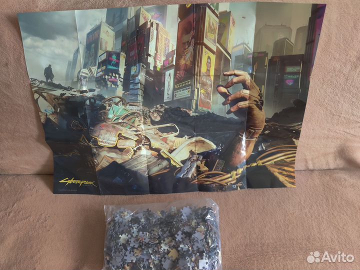 Пазлы cyberpunk 2077