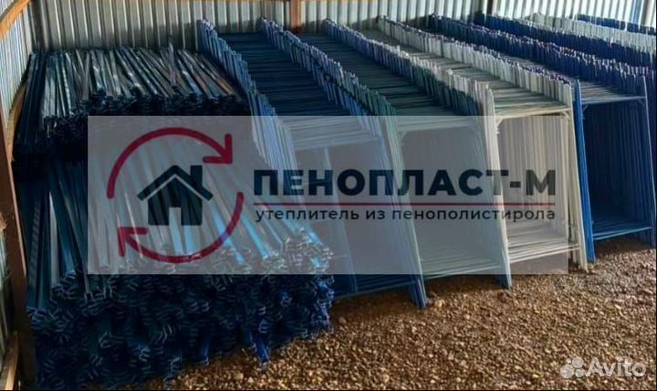 Леса строительные, рамные