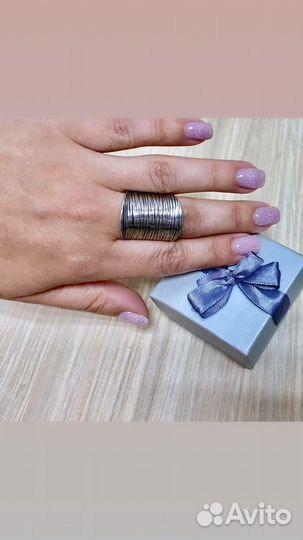 Серебряное кольцо проба 925 Арт.007350090124
