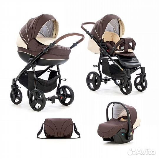 Оригинал/Tutis+Zippy New Leаthеr 3в1(кожа+ткань)