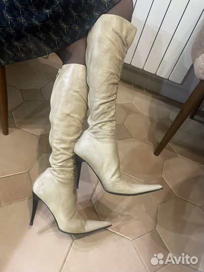 Сапоги женские натуральная кожа 36 размер