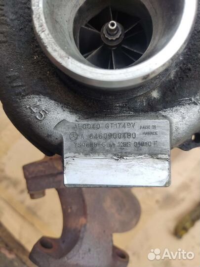 Турбина Мерседес Спринтер W906 2,2CDI 6460900480
