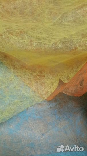 Сизалевое полотно декоративное