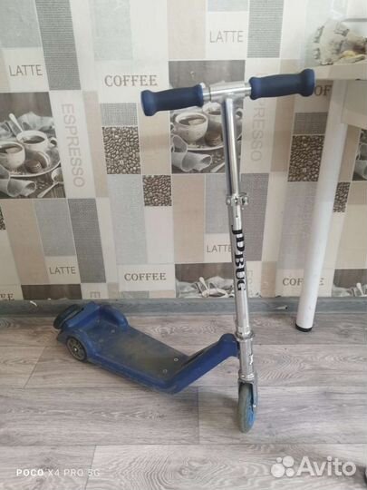 Самокат детский трехколесный бу