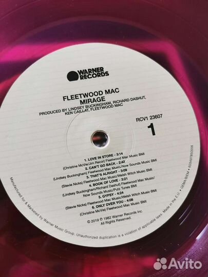 Fleetwood Mac Mirage винил