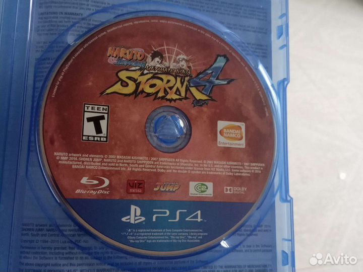 Игра для приставок ps4 наруто шипуден шторм 4