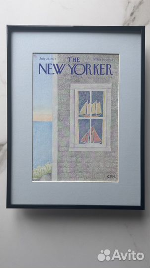 Обложка журнала The New Yorker 23 июля 1973