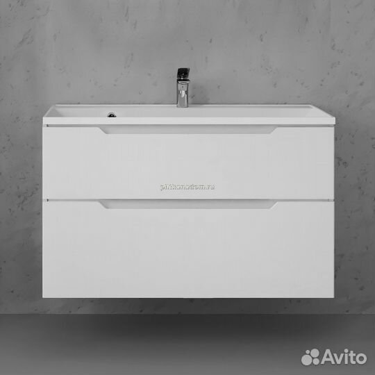 Jorno Prm.01.100/P/W/JR Тумба Prime 100, подвесная