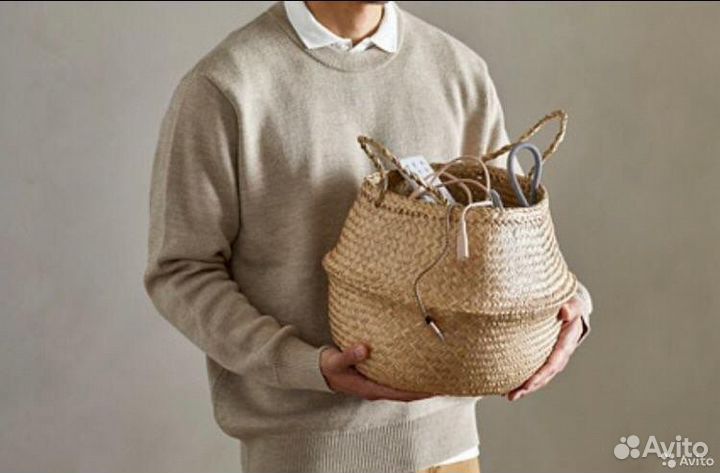 Новая плетенная корзина IKEA Икея