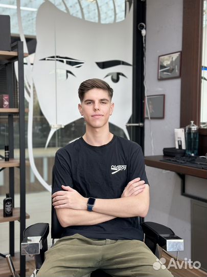 Модель на мужскую стрижку