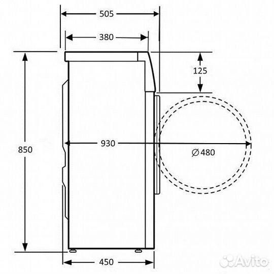 Стиральная машина kuppersberg WS 50106