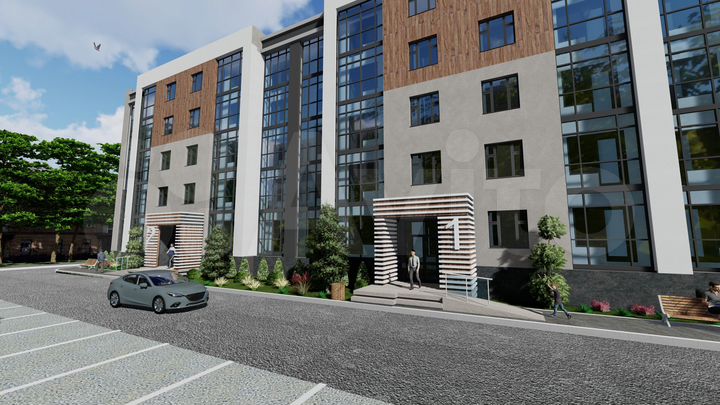 1-к. квартира, 49,9 м², 3/5 эт.