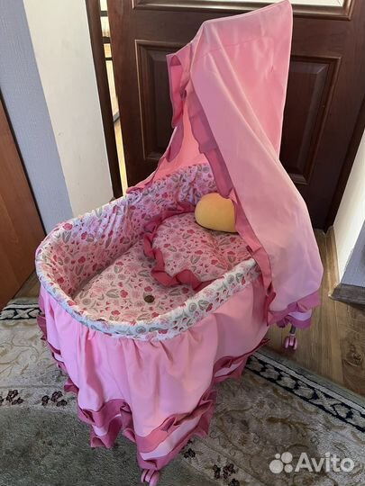 Кроватка люлька для кукол
