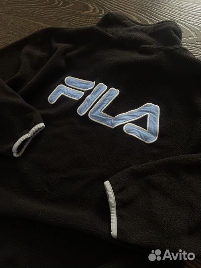 Fila vintage(оригинал) флис кофта свитшот