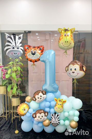 Воздушные шары на годовасие