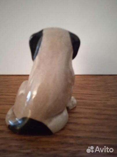 Фарфоровая статуэтка Щенок Кировский фз 1930-40- е