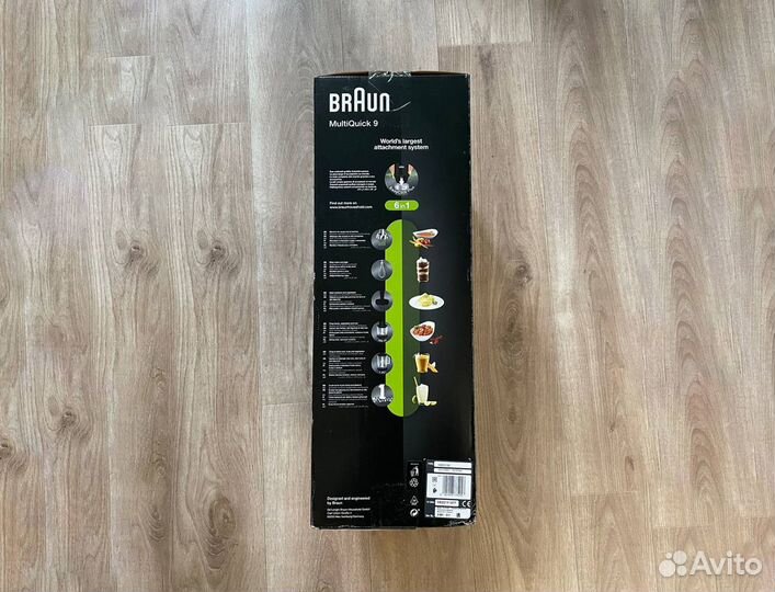 Новый погружной блендер Braun Multiquick 9 MQ9147X