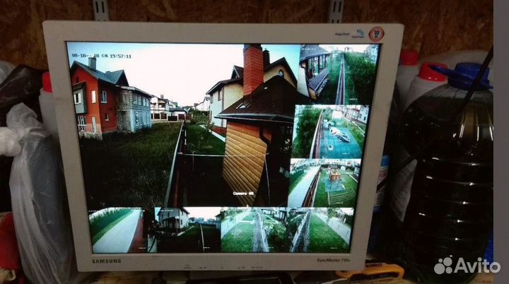 Монтаж видео домофонов, видеонаблюдения, скуд